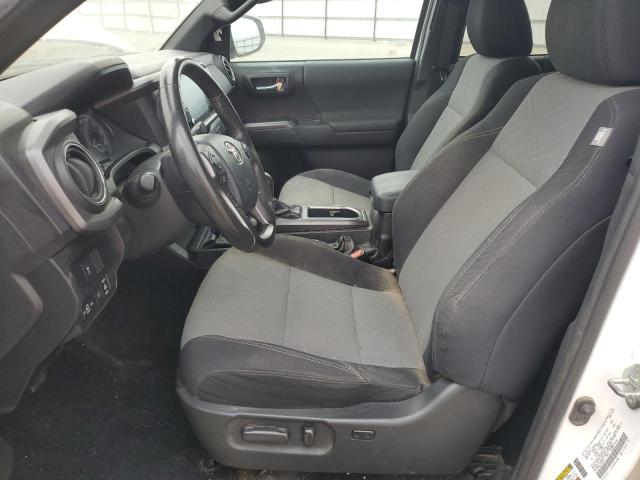 3TMCZ5ANXLM350439 - 2020 TOYOTA TACOMA DOUBLE CAB WHITE photo 7