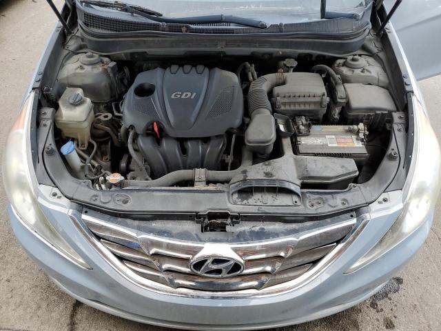 5NPEC4AC5BH021512 - 2011 HYUNDAI SONATA SE BLUE photo 11