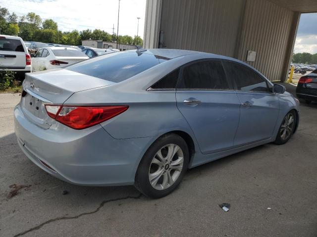 5NPEC4AC5BH021512 - 2011 HYUNDAI SONATA SE BLUE photo 3