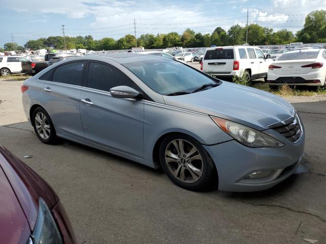 5NPEC4AC5BH021512 - 2011 HYUNDAI SONATA SE BLUE photo 4