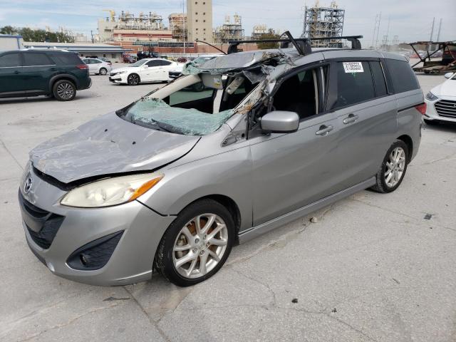 JM1CW2CLXC0124522 - 2012 MAZDA 5 SILVER photo 1