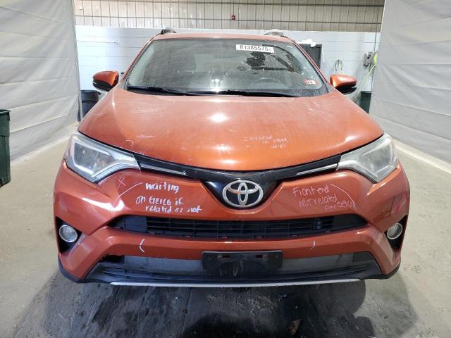 JTMRFREV1GJ085837 - 2016 TOYOTA RAV4 XLE 橙色 照片 5
