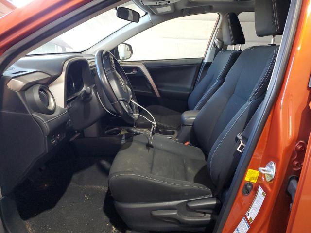 JTMRFREV1GJ085837 - 2016 TOYOTA RAV4 XLE 橙色 照片 7