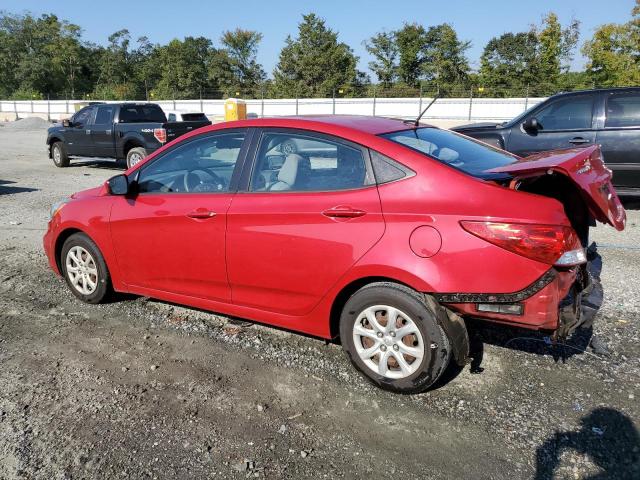 KMHCT4AE2EU726833 - 2014 HYUNDAI ACCENT GLS 红色 照片 2