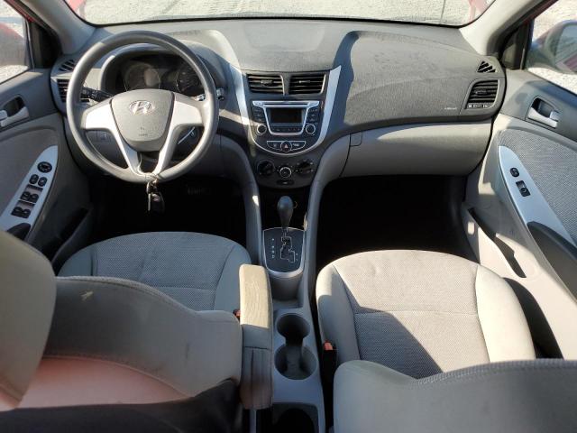 KMHCT4AE2EU726833 - 2014 HYUNDAI ACCENT GLS 红色 照片 8