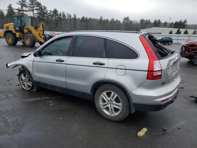 5J6RE4H56BL043284 - 2011 HONDA CR-V EX SILVER photo 2