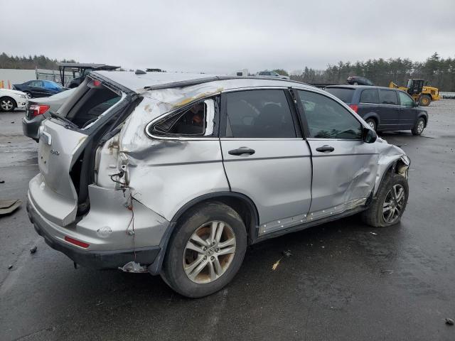 5J6RE4H56BL043284 - 2011 HONDA CR-V EX SILVER photo 3