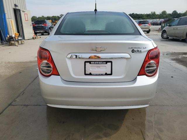 1G1JC5SG1D4104894 - 2013 CHEVROLET SONIC LT SILVER photo 6