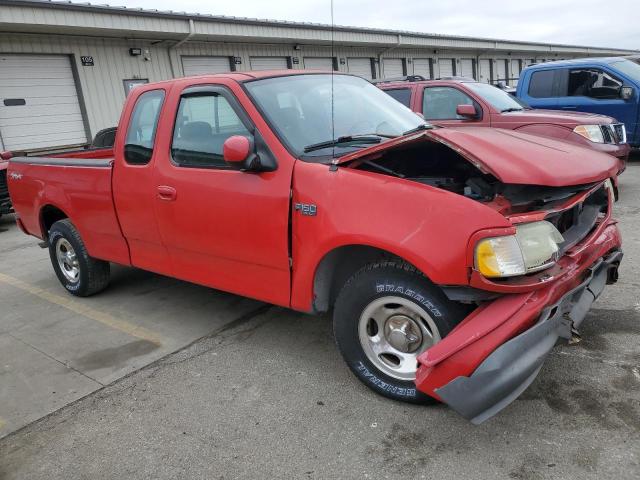 1FTRX17273NA17577 - 2003 FORD F150 RED photo 4