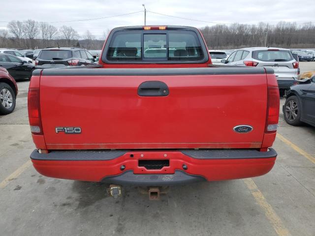 1FTRX17273NA17577 - 2003 FORD F150 RED photo 6