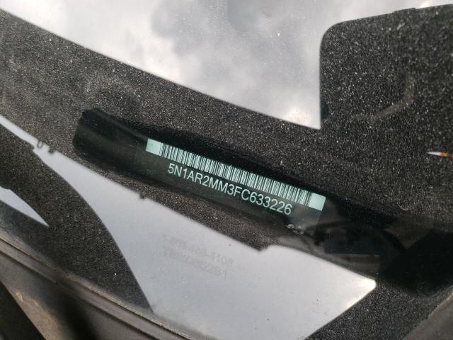 5N1AR2MM3FC633226 - 2015 NISSAN PATHFINDER S 黑色 照片 13