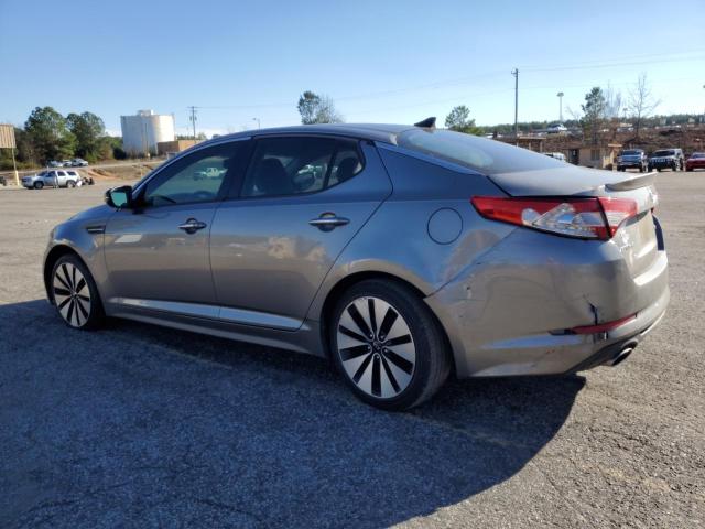 5XXGR4A61CG030870 - 2012 KIA OPTIMA SX GRAY photo 2