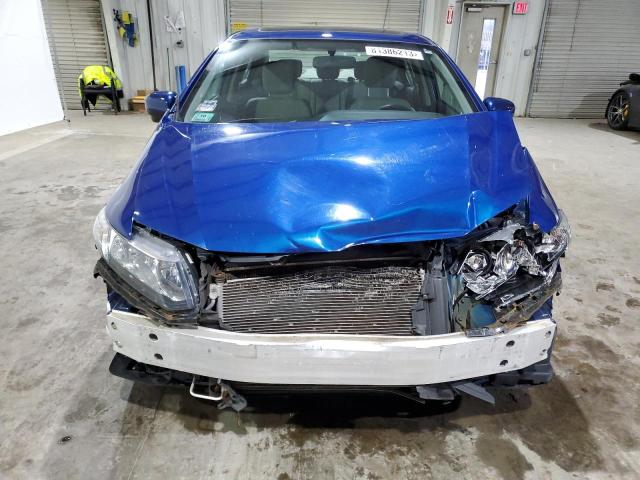 19XFB2F86FE009301 - 2015 HONDA CIVIC EX BLUE photo 5