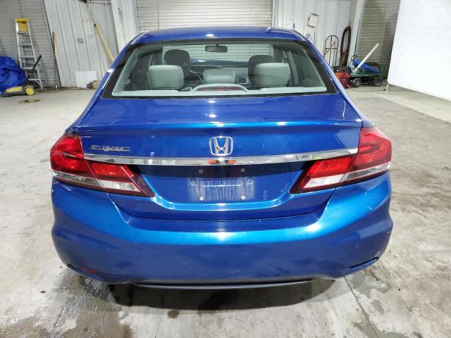 19XFB2F86FE009301 - 2015 HONDA CIVIC EX BLUE photo 6