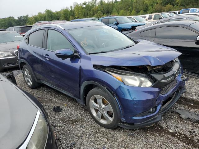 3CZRU5H7XGM746967 - 2016 HONDA HR-V EXL أزرق صورة 4