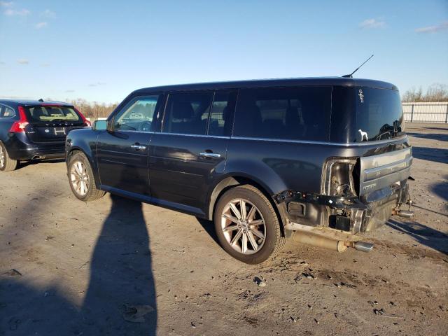 2FMHK6D8XJBA13561 - 2018 FORD FLEX LIMITED GRAY photo 2