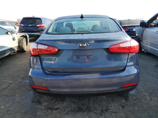 KNAFX4A60E5188932 - 2014 KIA FORTE LX GRAY photo 6