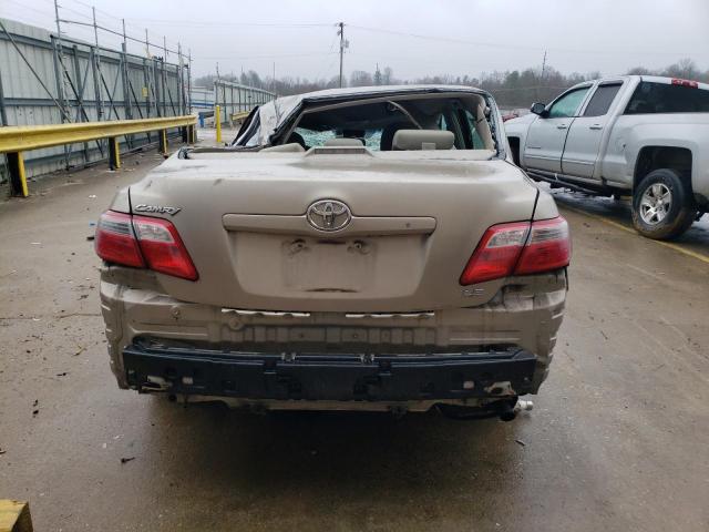 4T1BE46K77U087100 - 2007 TOYOTA CAMRY CE TAN photo 6