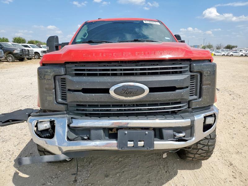 1FT7W2BT4KEG16516 - 2019 FORD F250 SUPER DUTY RED photo 5