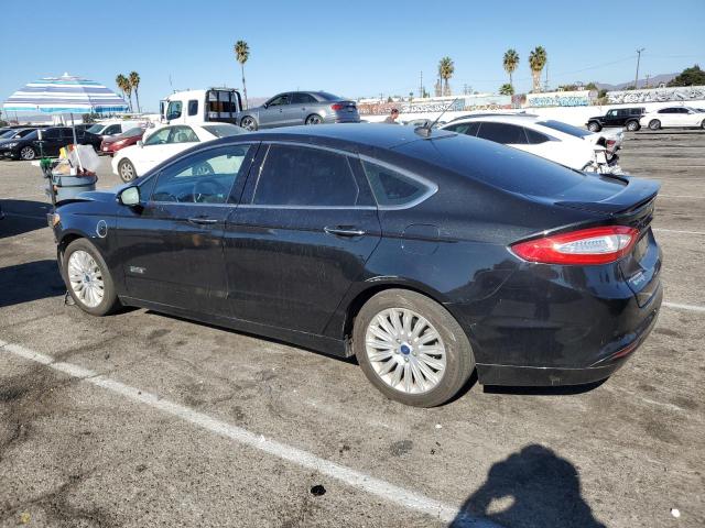 3FA6P0SU1ER158074 - 2014 FORD FUSION TITANIUM PHEV BLACK photo 2