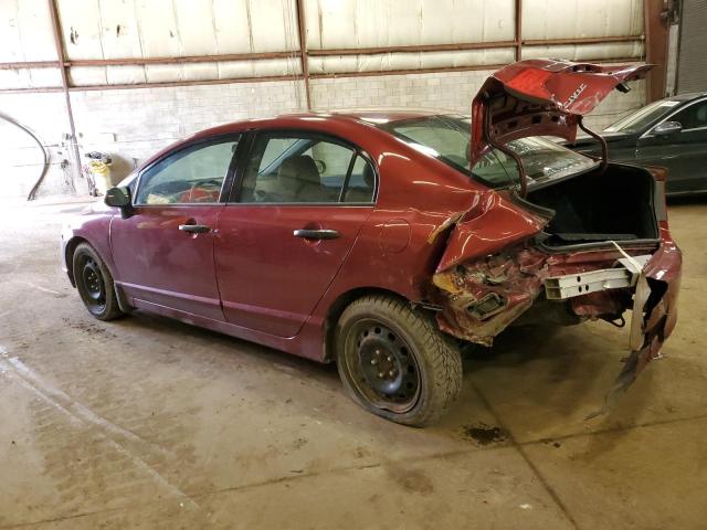 2HGFA16386H031887 - 2006 HONDA CIVIC DX VP Bordo foto 2