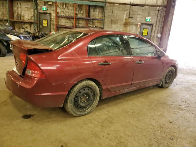 2HGFA16386H031887 - 2006 HONDA CIVIC DX VP Bordo foto 3