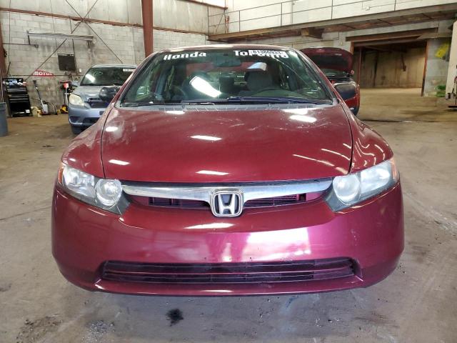 2HGFA16386H031887 - 2006 HONDA CIVIC DX VP Bordo foto 5