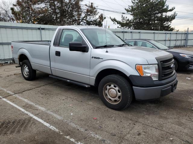 1FTMF1CM6DKE01518 - 2013 FORD F150 SILVER photo 4