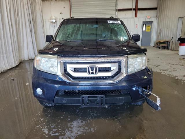 5FNYF4H59BB065197 - 2011 HONDA PILOT EXL BLUE photo 5