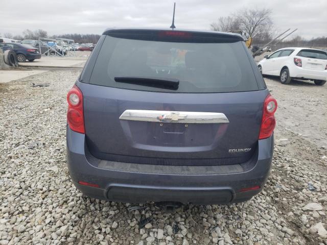 2GNALBEK1D6161687 - 2013 CHEVROLET EQUINOX LS BLUE photo 6