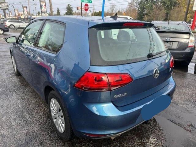 3VW817AU3FM011586 - 2015 VOLKSWAGEN GOLF BLUE photo 3