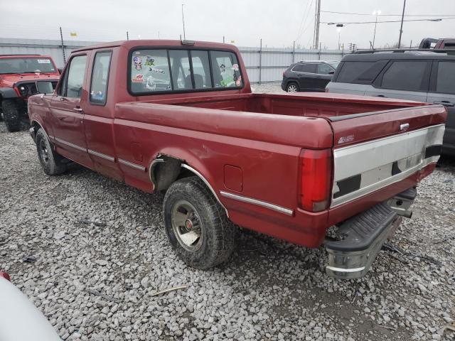 1FTEX15N0PKB54931 - 1993 FORD F150 RED photo 2