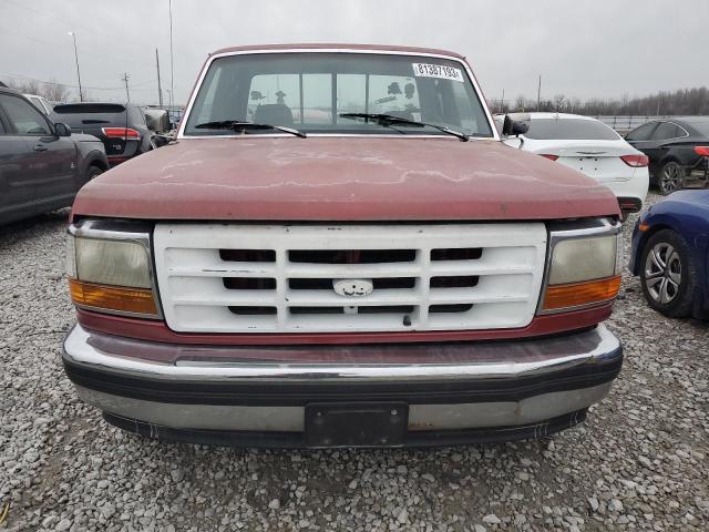 1FTEX15N0PKB54931 - 1993 FORD F150 RED photo 5