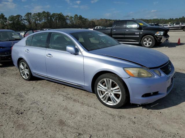 JTHBC96S675000481 - 2007 LEXUS GS 450H BLUE photo 4