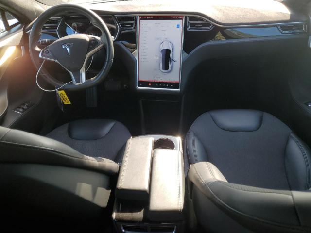 5YJSA1H19EFP62695 - 2014 TESLA MODEL S SILVER photo 8