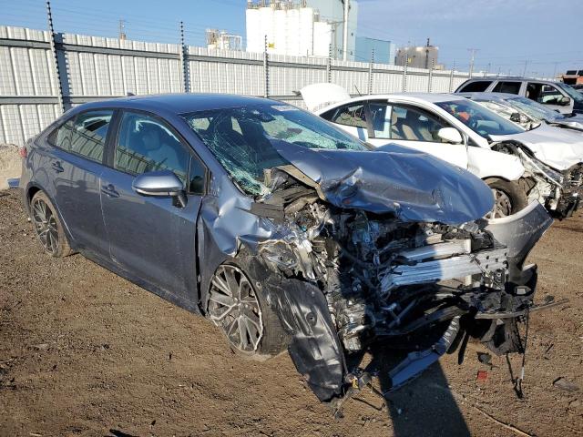 5YFS4MCE3NP120142 - 2022 TOYOTA COROLLA SE SILVER photo 4