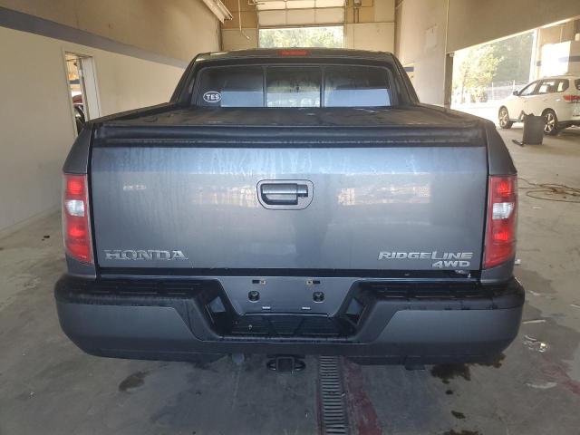 5FPYK1F56AB006532 - 2010 HONDA RIDGELINE RTL GRAY photo 6