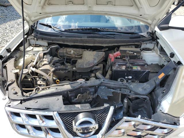 JN8AS5MV8DW617106 - 2013 NISSAN ROGUE S თეთრი ფოტო 12