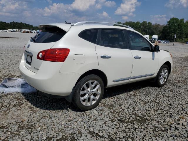 JN8AS5MV8DW617106 - 2013 NISSAN ROGUE S თეთრი ფოტო 3