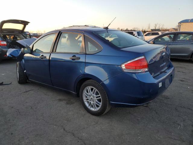 1FAHP35N19W247550 - 2009 FORD FOCUS SE BLUE photo 2