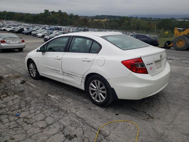 19XFB2F86CE023937 - 2012 HONDA CIVIC EX Biały zdjęcie 2
