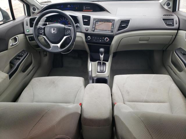 19XFB2F86CE023937 - 2012 HONDA CIVIC EX Biały zdjęcie 8