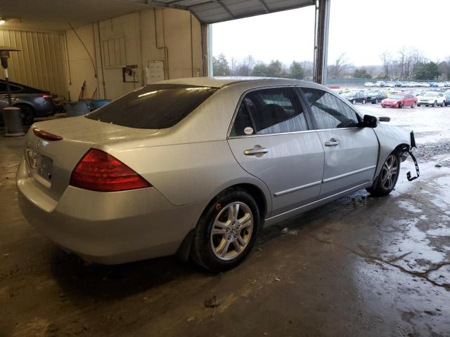 JHMCM56367C007090 - 2007 HONDA ACCORD SE SILVER photo 3