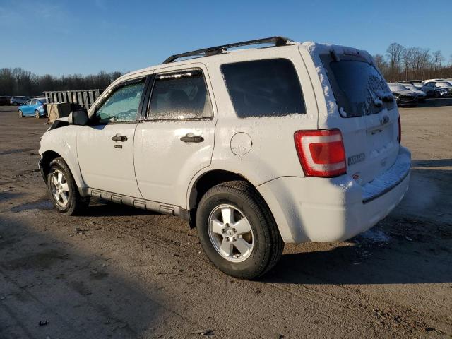 1FMCU0DG2CKB69336 - 2012 FORD ESCAPE XLT WHITE photo 2