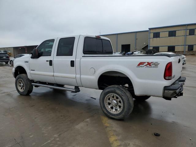 1FTSW21P35EA66485 - 2005 FORD F250 SUPER DUTY WHITE photo 2