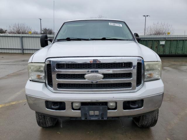 1FTSW21P35EA66485 - 2005 FORD F250 SUPER DUTY WHITE photo 5