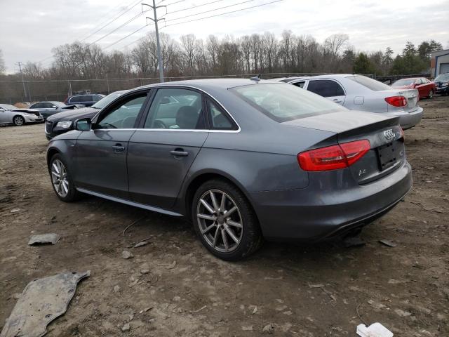 WAUBFAFL7FN026148 - 2015 AUDI A4 PREMIUM GRAY photo 2