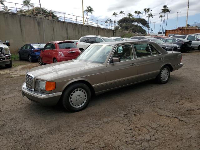 WDBCA25D6JA377198 - 1988 MERCEDES-BENZ 300 SEL BROWN photo 1