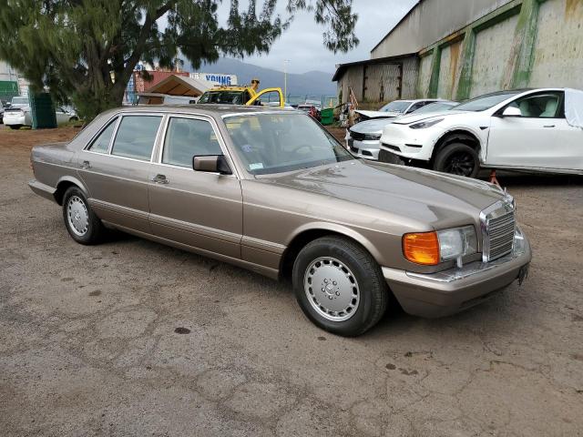 WDBCA25D6JA377198 - 1988 MERCEDES-BENZ 300 SEL BROWN photo 4