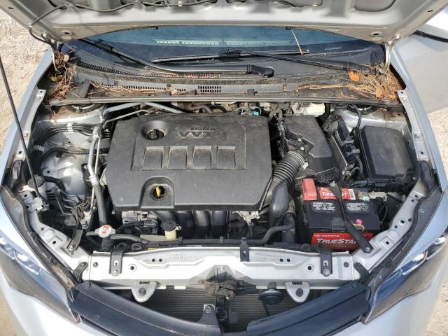 2T1BURHEXHC842394 - 2017 TOYOTA COROLLA L SILVER photo 11